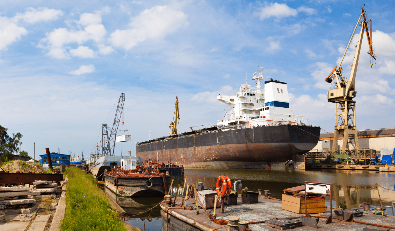 Démantèlement de votre chantier naval